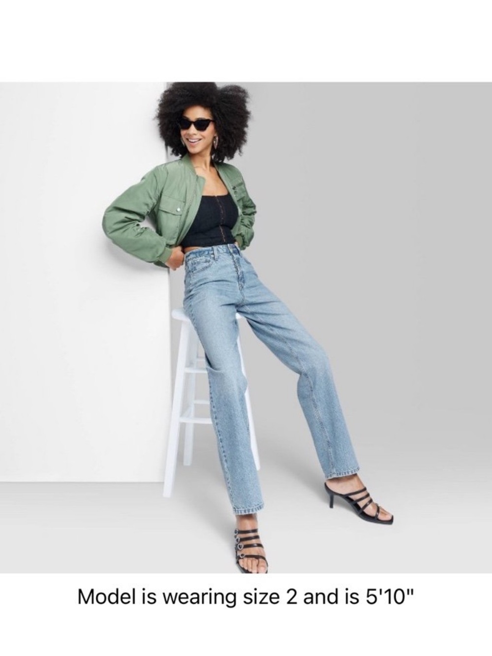 wild fable Light Blue Straight Leg Jeans